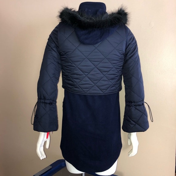 Joie Wool Coat Hetal Removable Vest NWT $595 - Picture 4 of 8